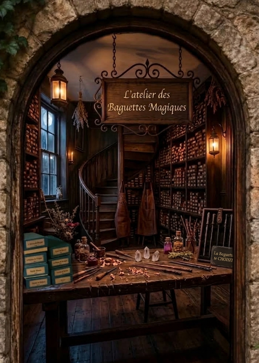 L'atelier des Baguettes Magiques