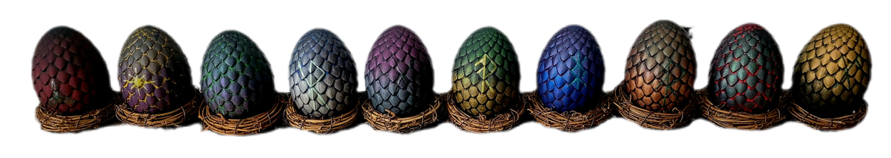 Les dix œufs de dragon