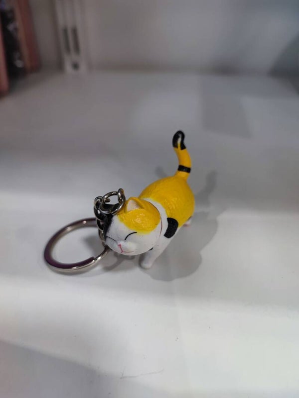 Porte-clé chat