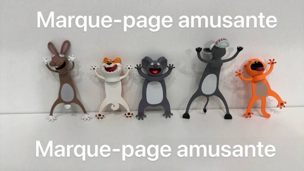 Marque-page amusant
