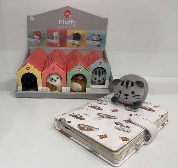 Marque-page en peluche