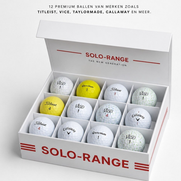 12 willekeurigen merk golfballen