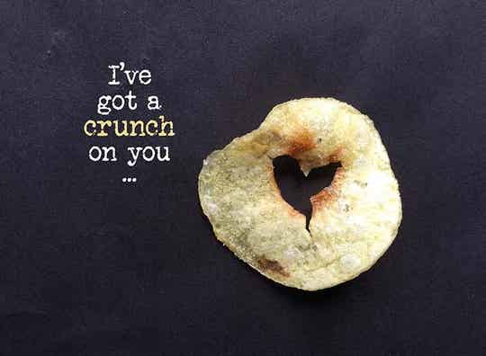 I've got a crunch on you...