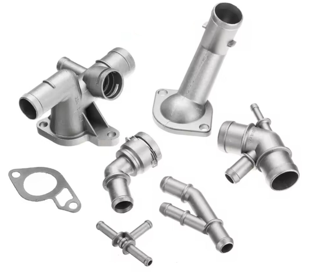 Aluminium Kühlwasser-Flansch Set vw golf 1.8T