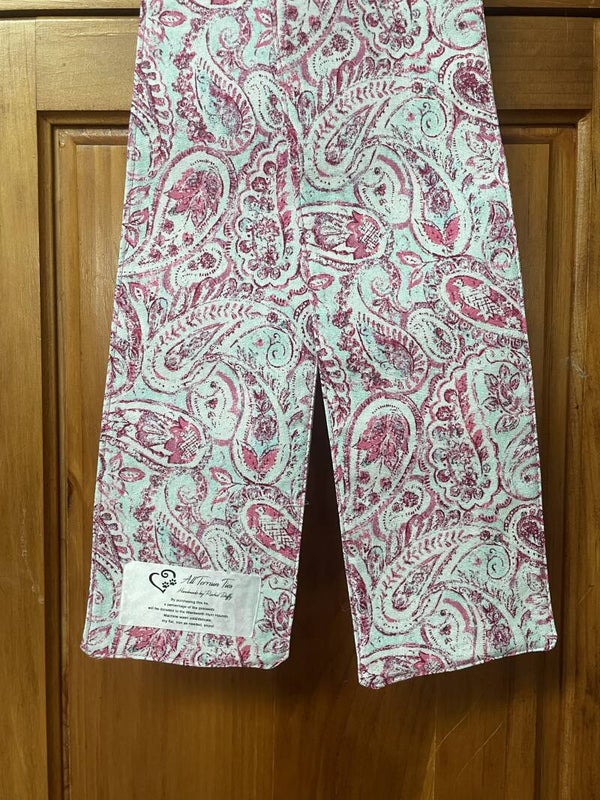 Pink paisley