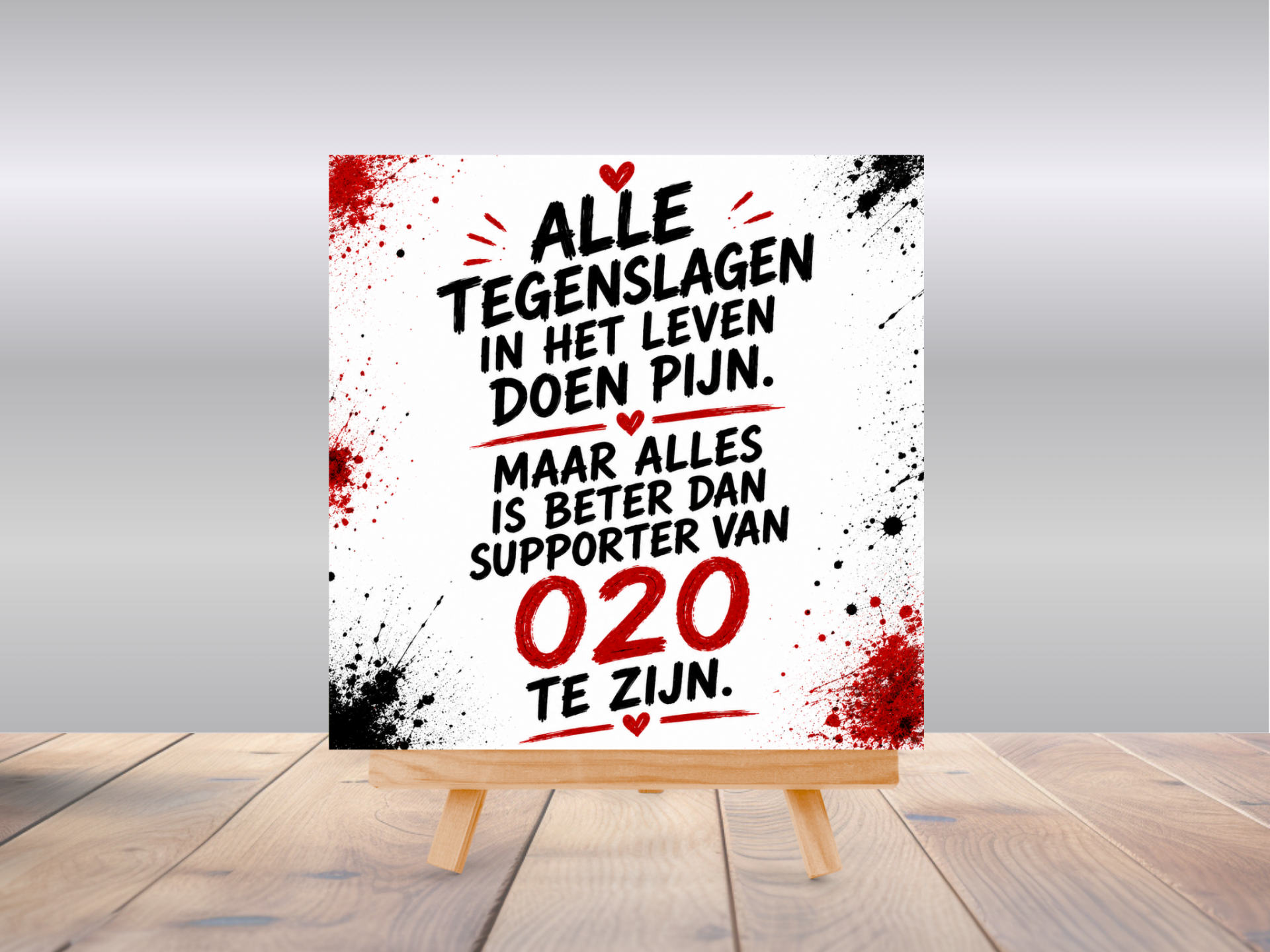 Tegel | Alle tegenslagen doen pijn