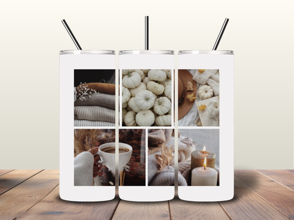 Tumbler | Collage met 5 foto's