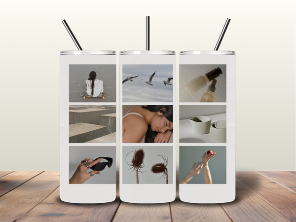Tumbler | Collage met 9 foto's