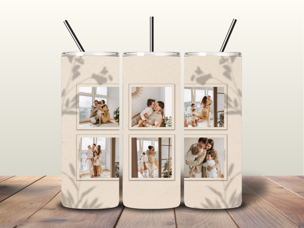 Tumbler | Collage met 6 foto's