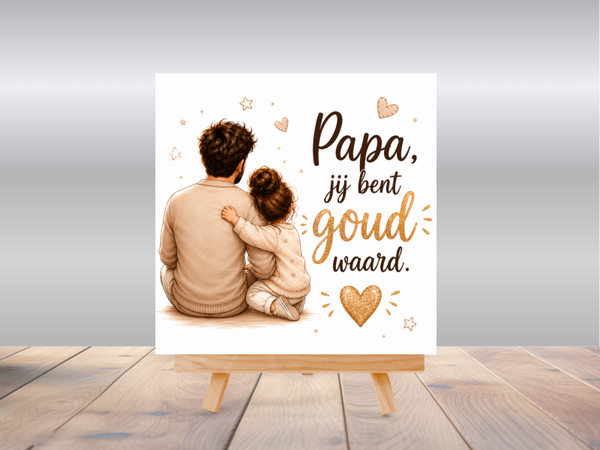 Tegel | Papa goud
