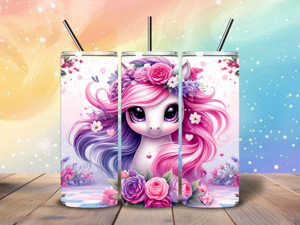 Tumbler | Luna Bloom Unicorn