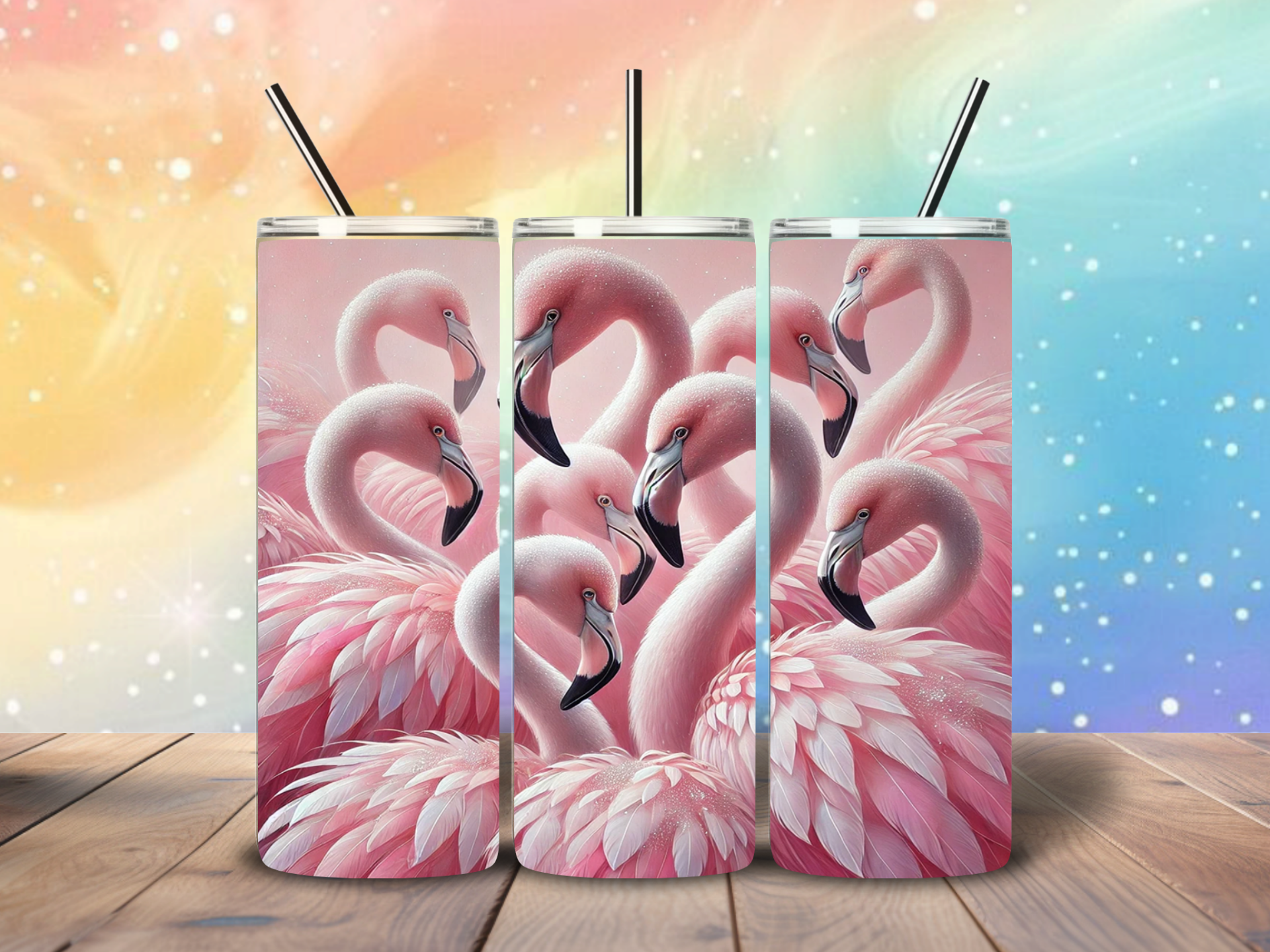 Tumbler | Flamingo Fusion