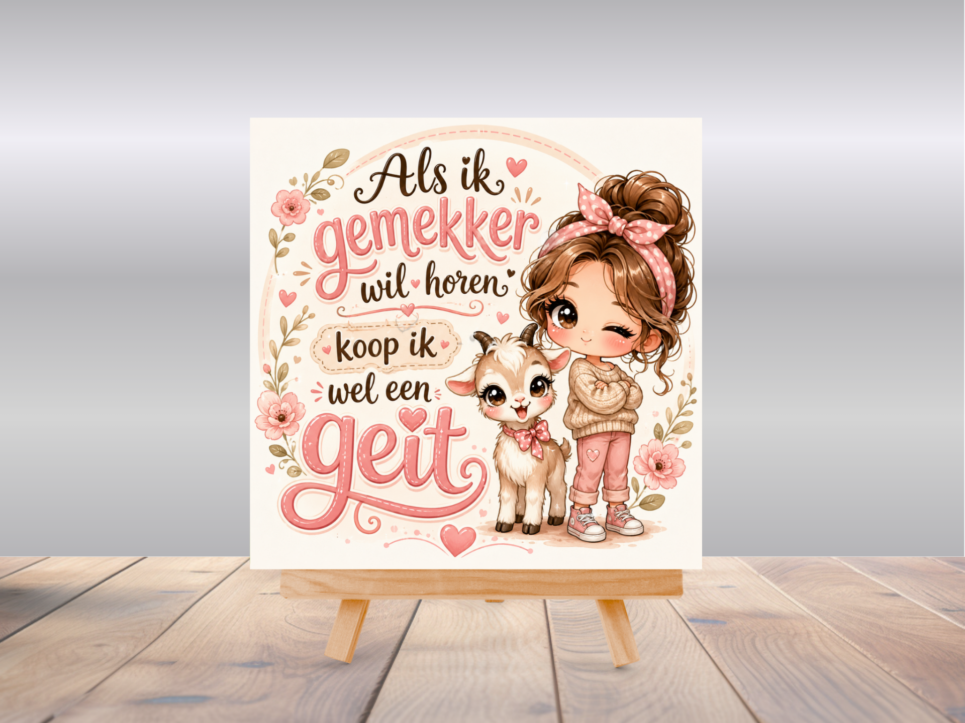 Tegel | Als ik gemekker wil horen