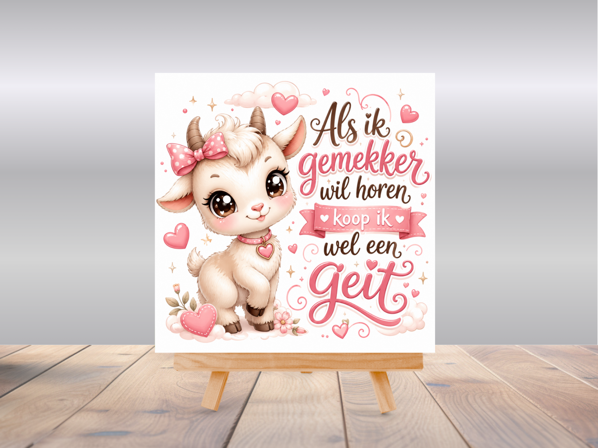 Tegel | koop ik wel een geit