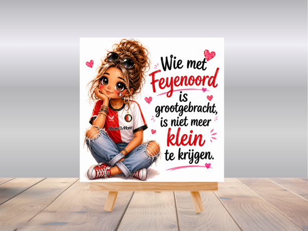 Tegel | Feyenoord grootgebracht