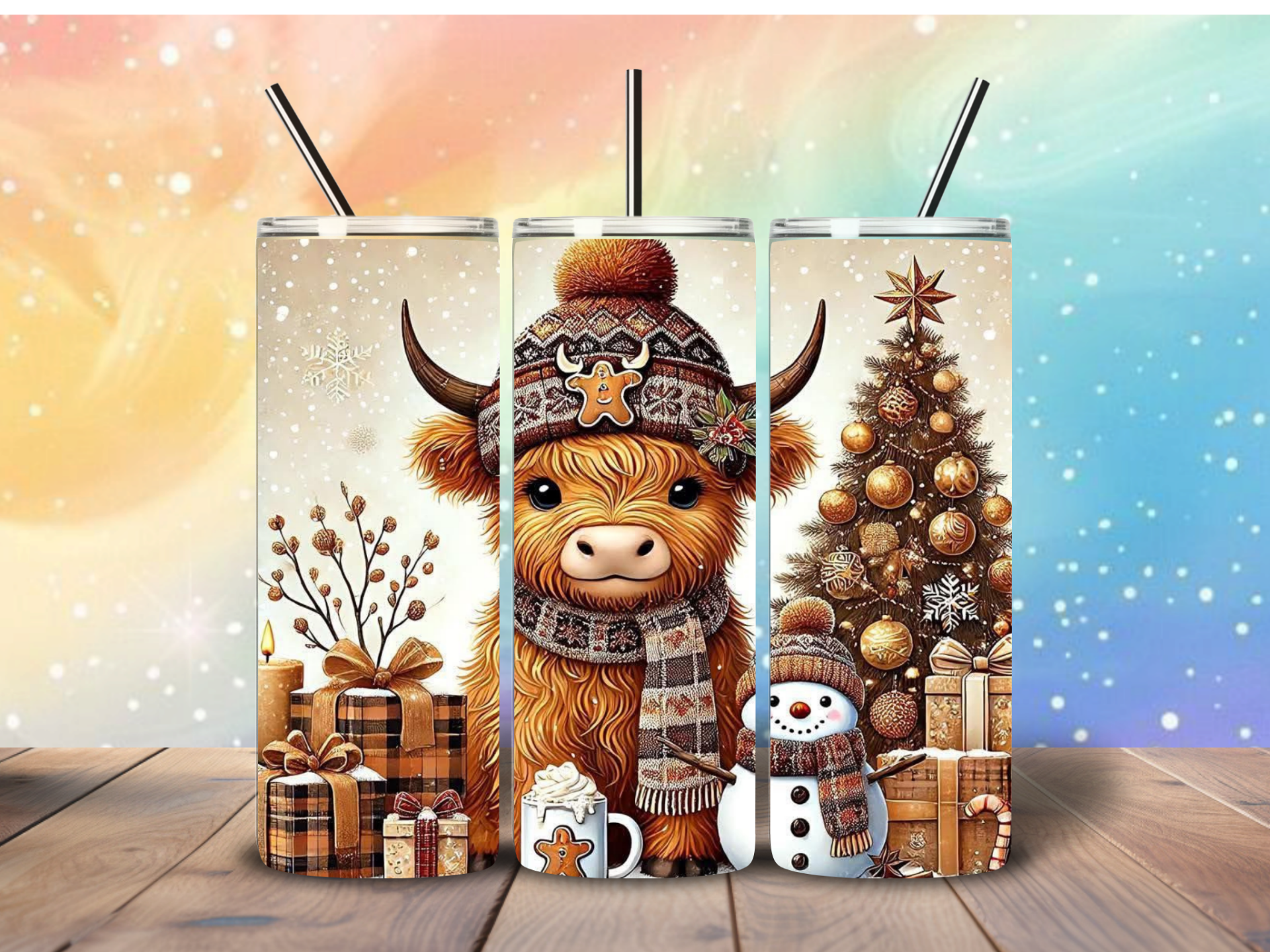 Tumbler | Hooglander kerst