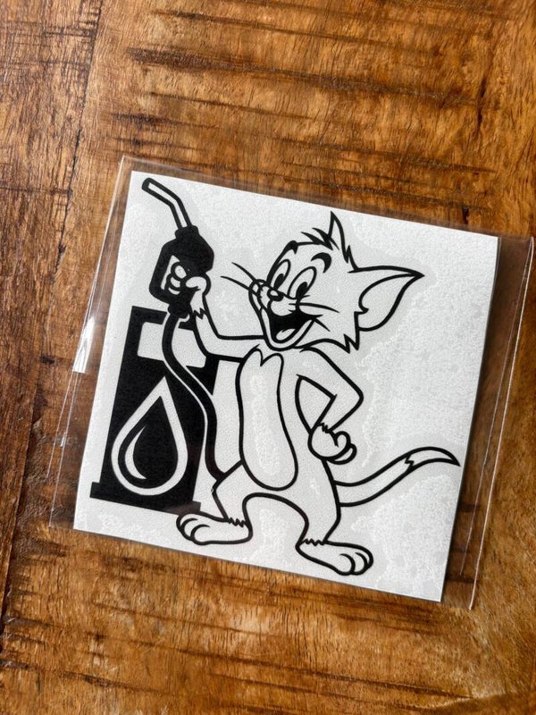 Tankdopsticker Tom