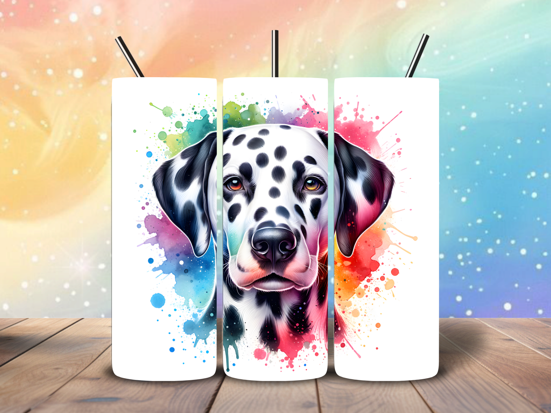 Tumbler | Dalmatiër splatter
