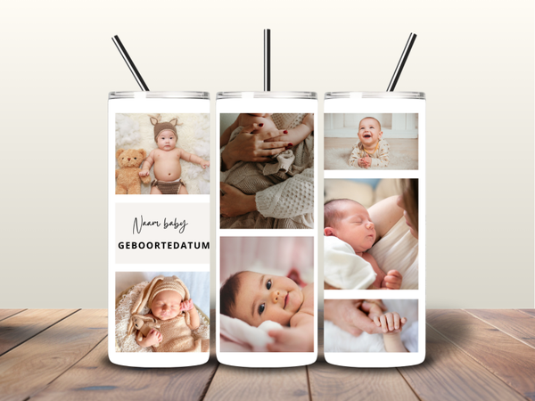 Tumbler | Collage met 7 foto's