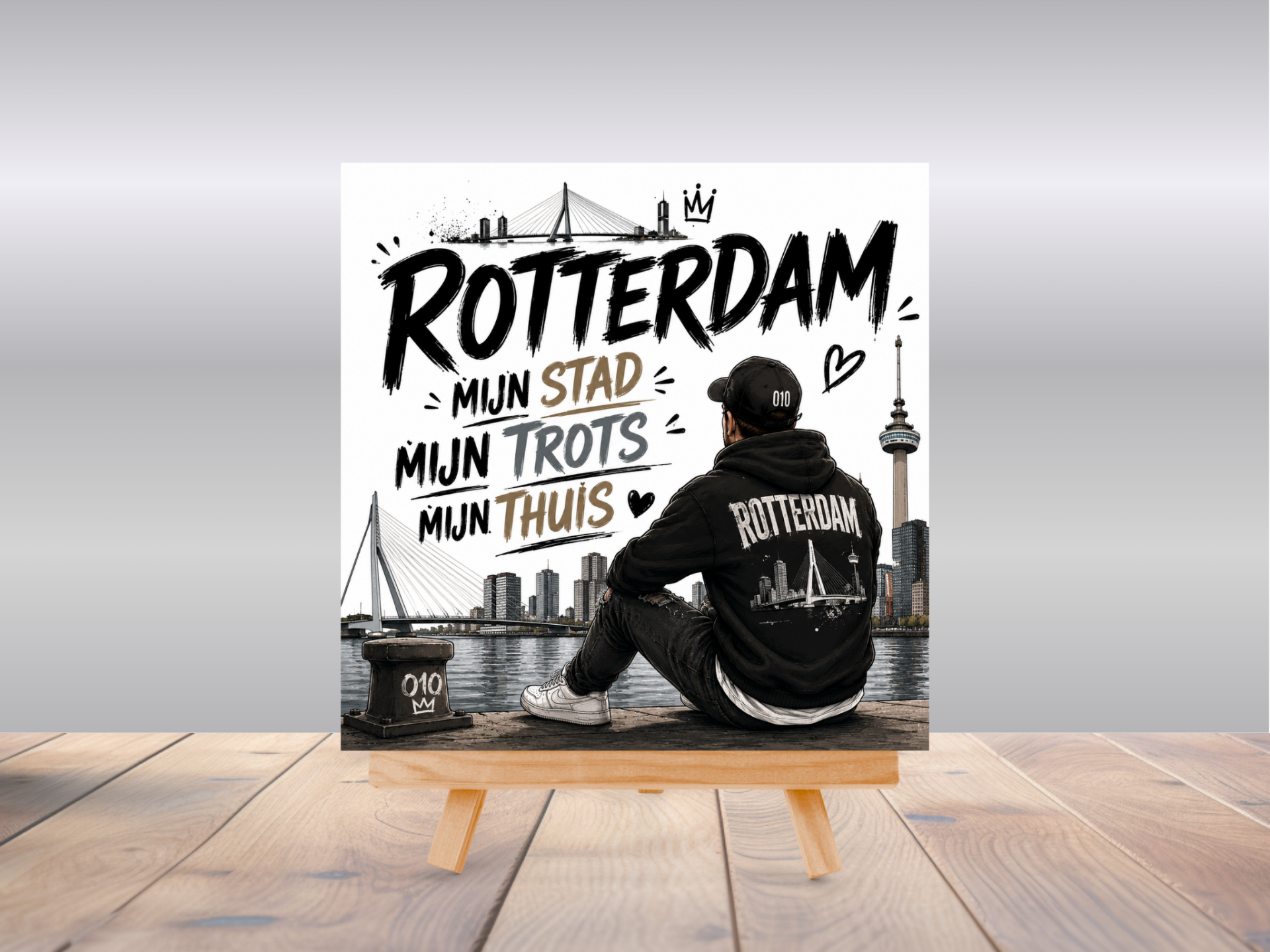 Tegel | Rotterdam mijn stad, mijn trots, mijn thuis (Man)