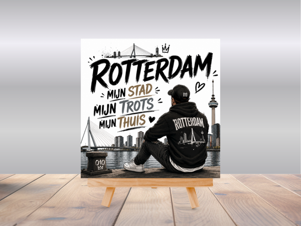 Tegel | Rotterdam mijn stad, mijn trots, mijn thuis (Man)