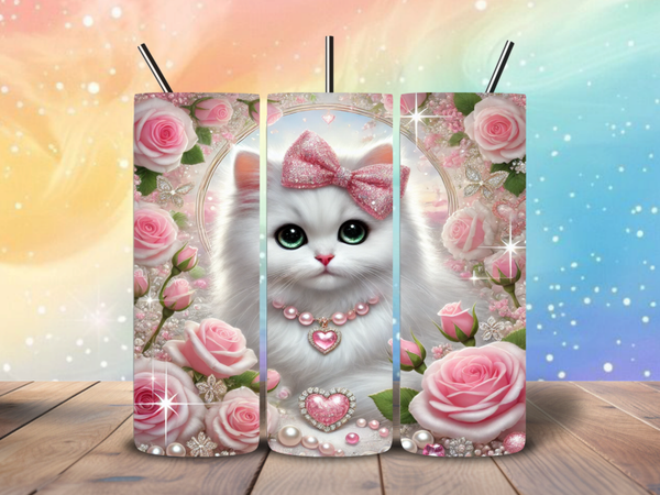 Tumbler | Royal Pearl Kitty