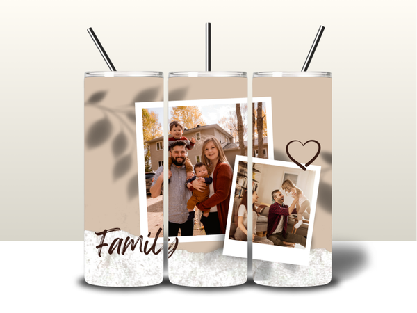 Tumbler | 2x foto Family