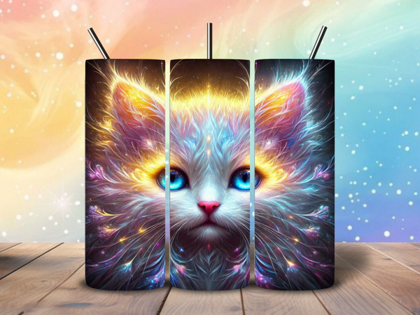 Tumbler | Starlight Spirit Cat