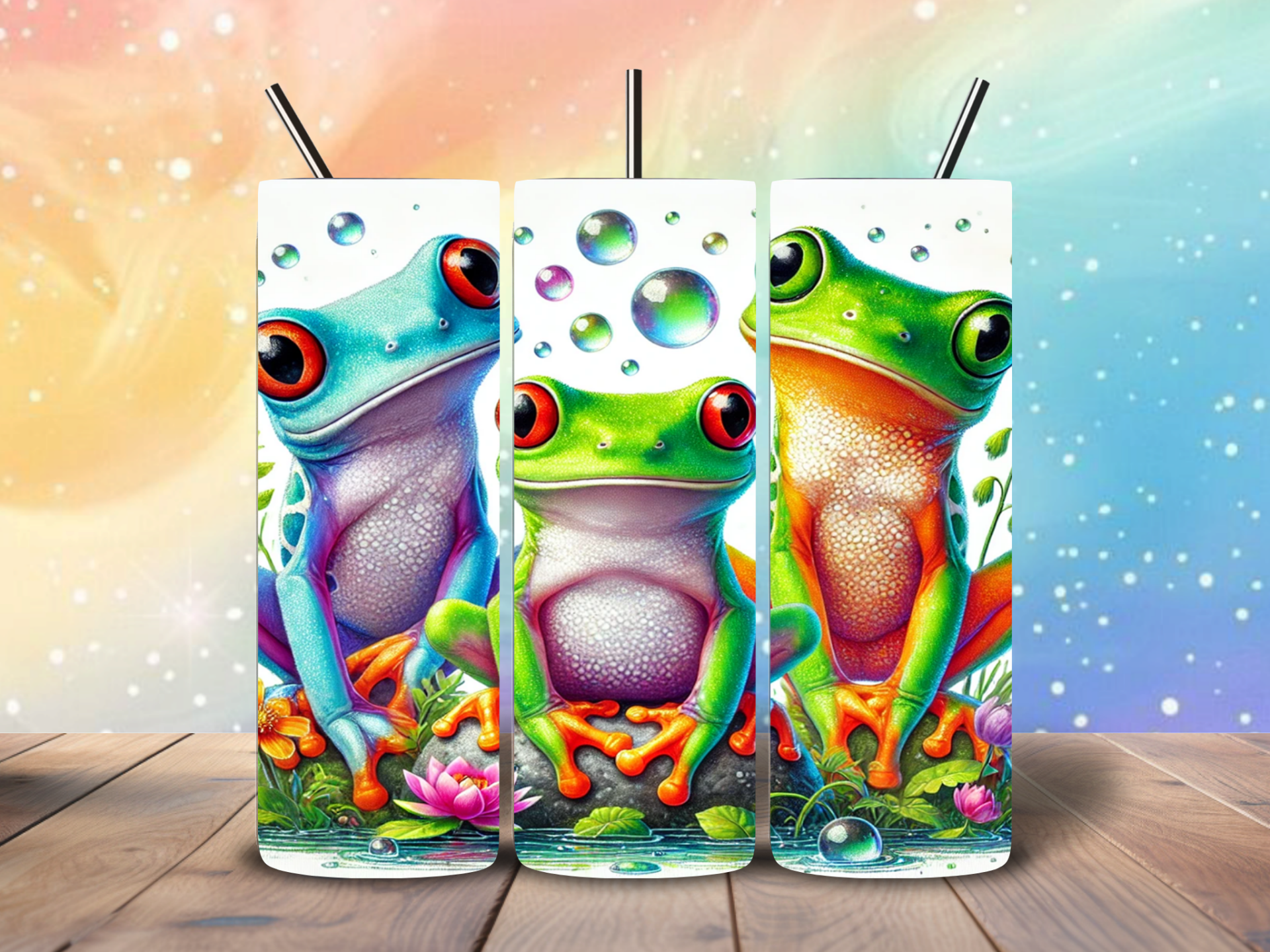 Tumbler | Frog Bubble Blast