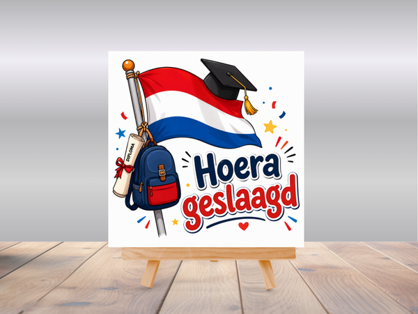 Tegel | Hoera geslaagd