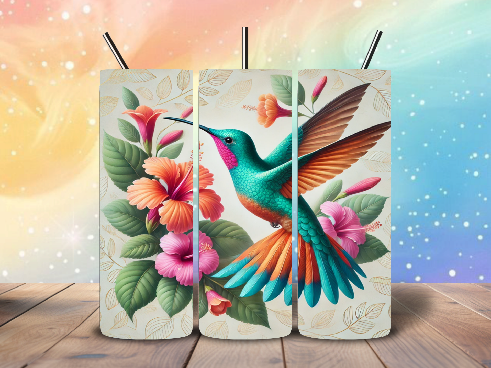 Tumbler | Hummingbird Elegance