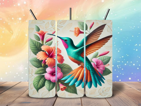 Tumbler | Hummingbird Elegance