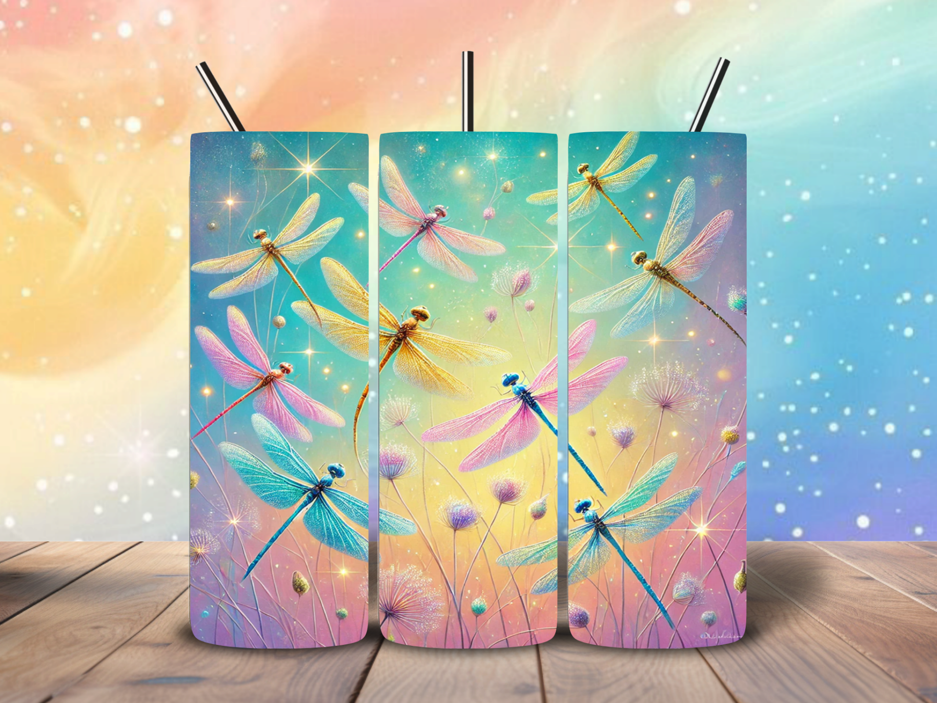 Tumbler | Glowy Dragonfly Haven
