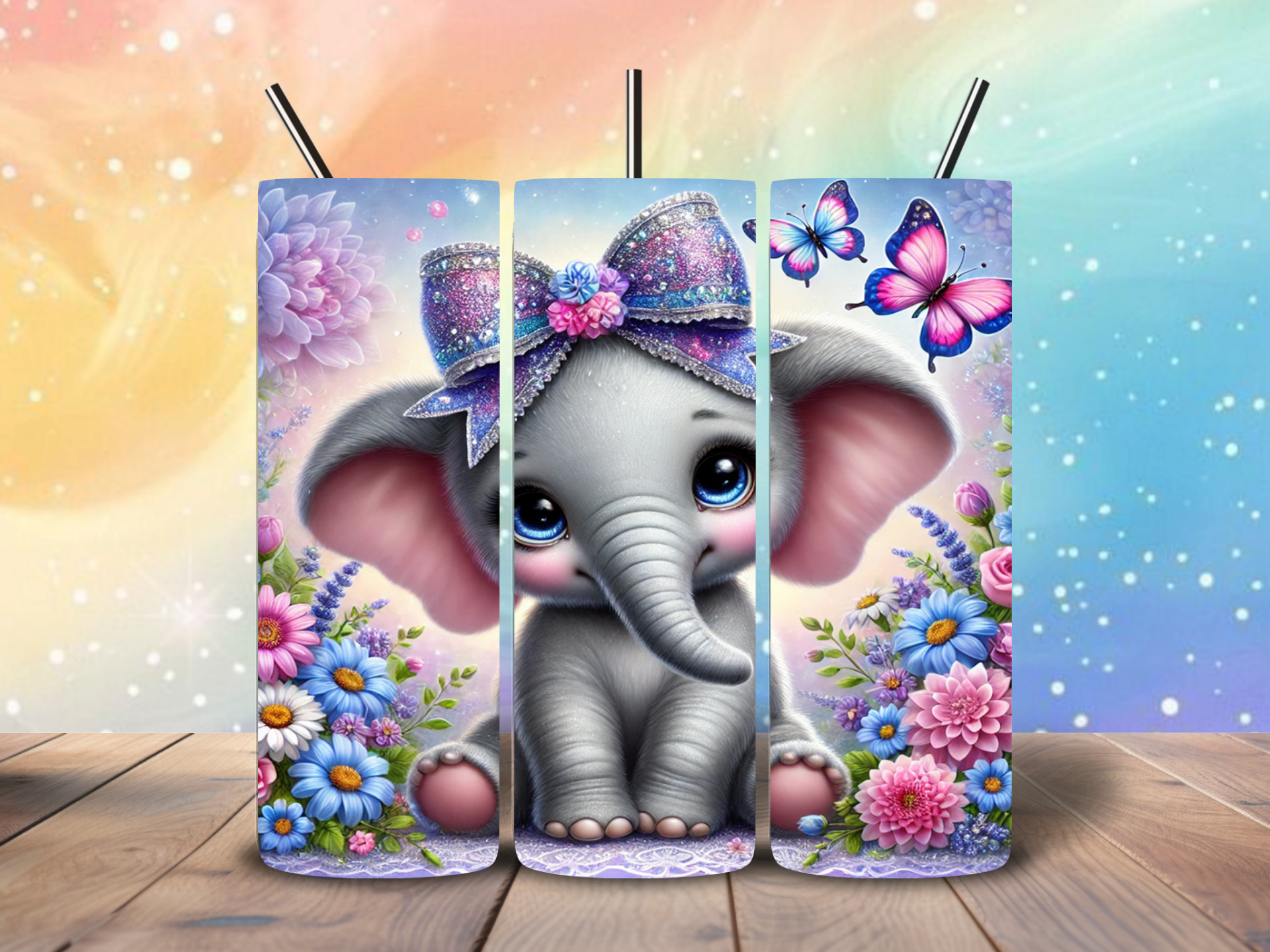 Tumbler | Olifantje met de Strik