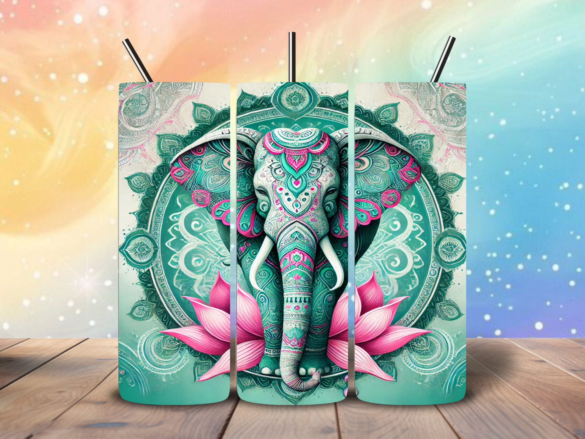 Tumbler | Roze Lotus Kracht