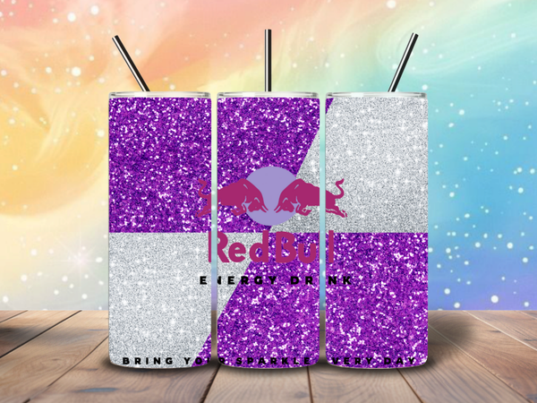 Tumbler | RB Paars glitter