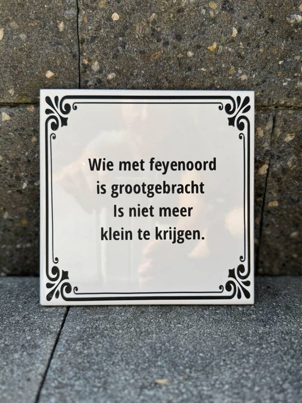 Tegel | Grootgebracht Feyenoord