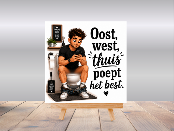 Tegel | Oost, west thuis poept het best