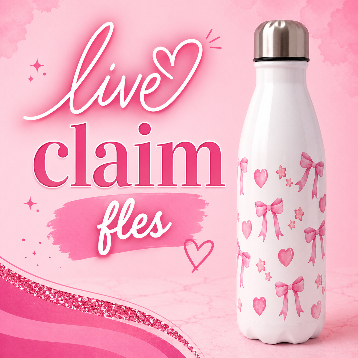 Fles Tiktok live