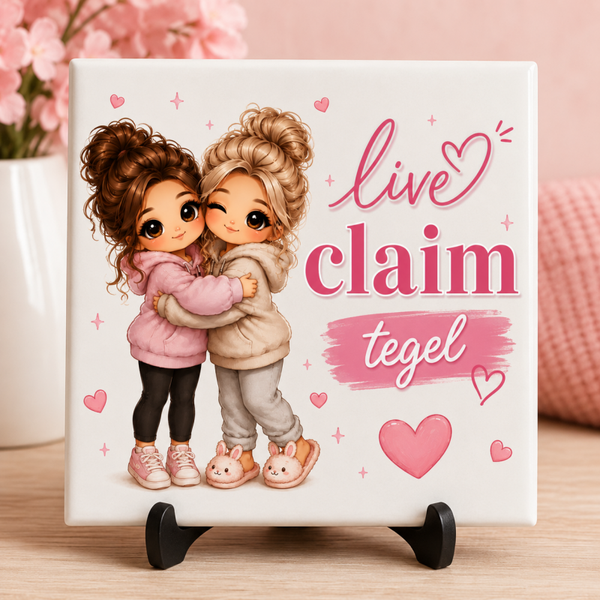 Live claim tegel 15x15