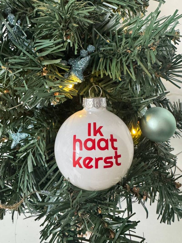 Kerstbal | Ik haat kerst
