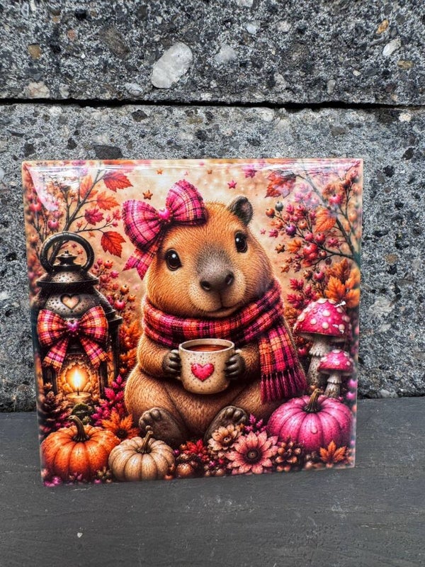 Tegel | Herfst Capibara