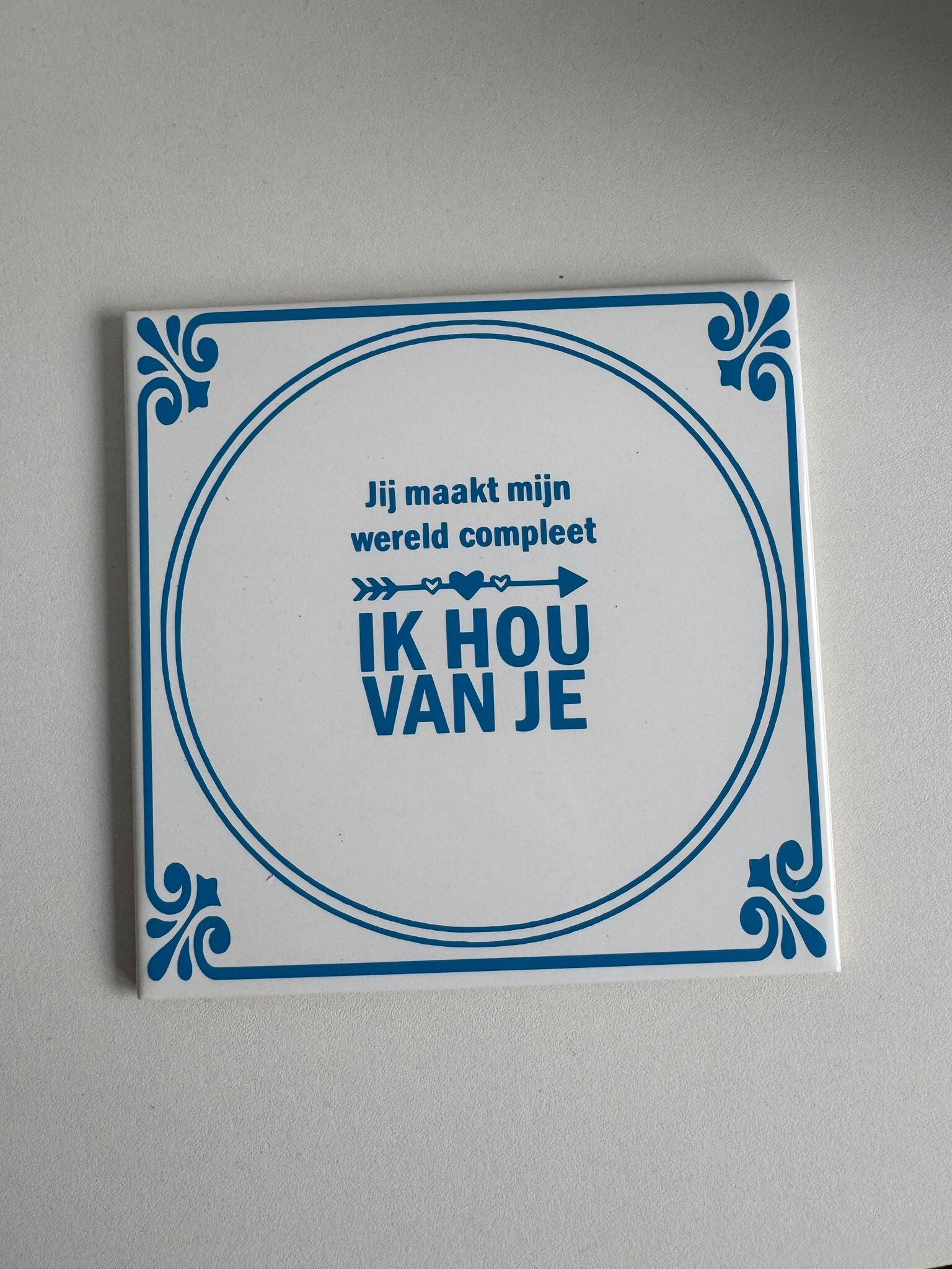 Tegel | Ik hou van jou