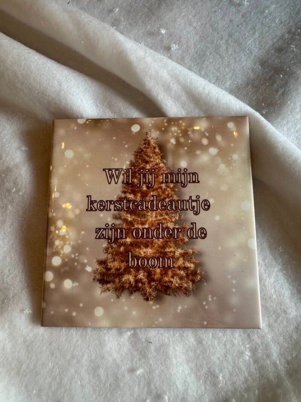 Tegel | wil jij mijn kerstcadeautje zijn