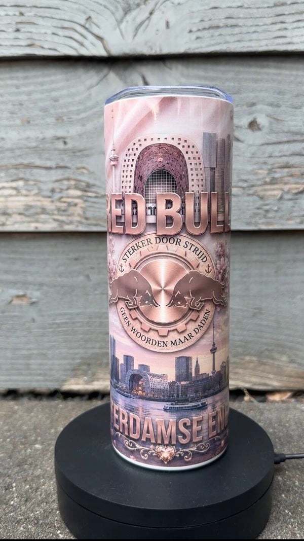 Tumbler | redbull Rotterdam roze