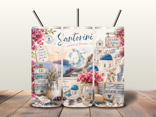 Tumbler | Santorini