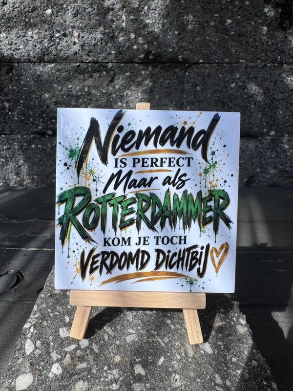 Tegel | Niemand is perfect