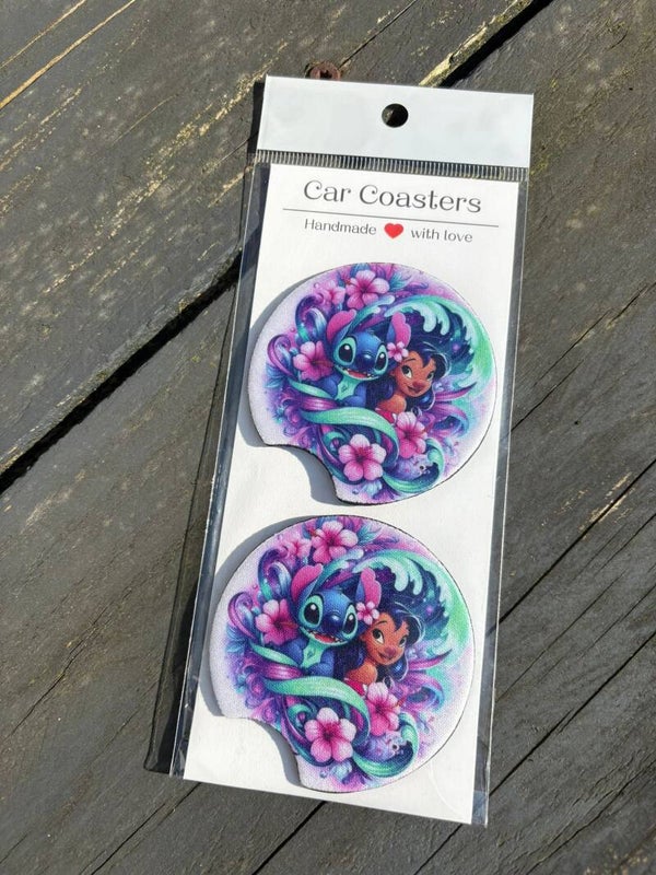 Car coaster lilo en stitch