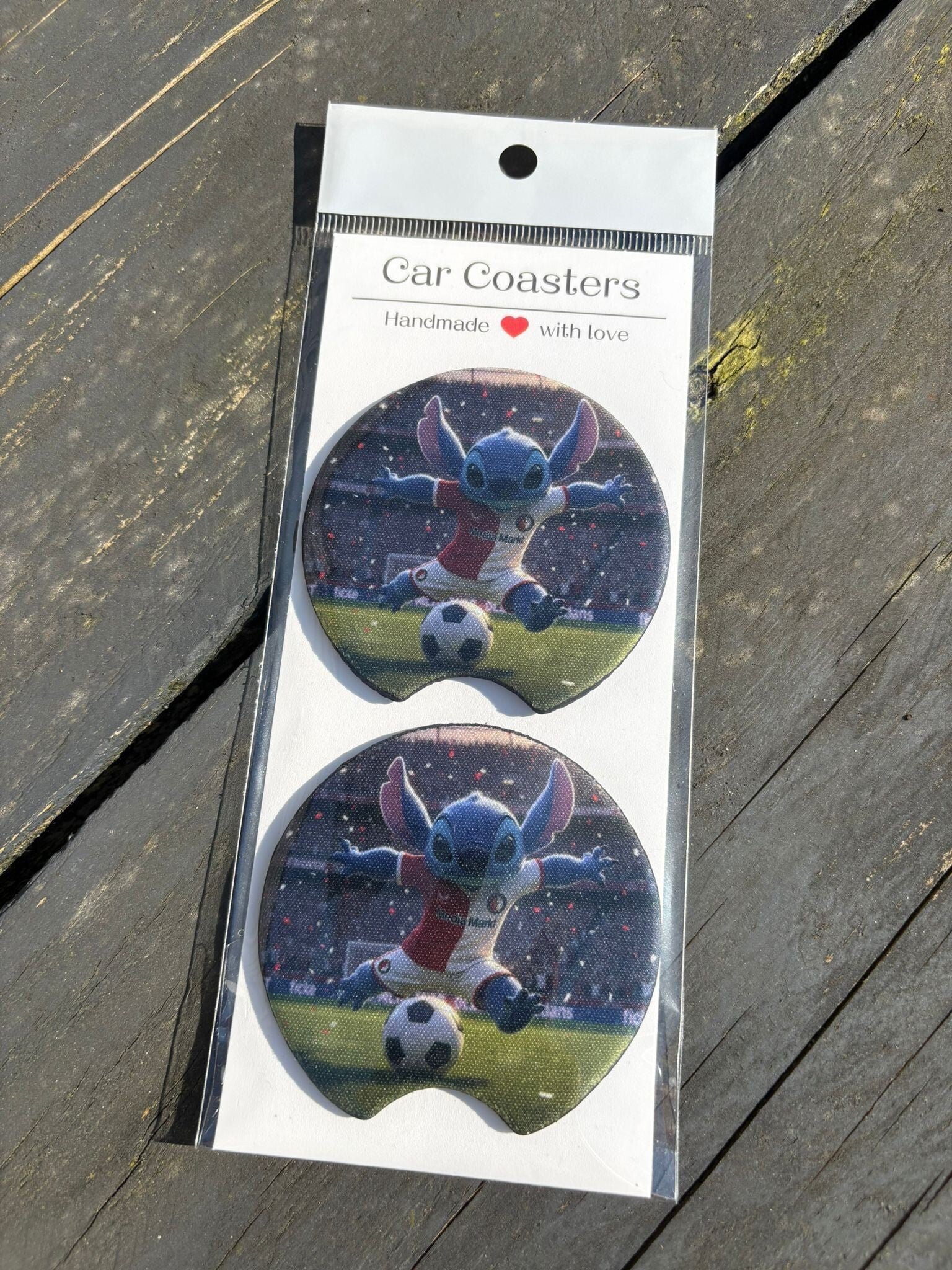 Car coaster stitch feyenoord