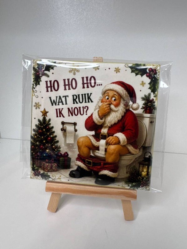 Tegel | Ho ho ho, wat ruik ik nou